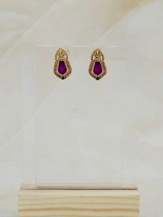 Nagapadam Pendant Necklace Vadamalli Colour