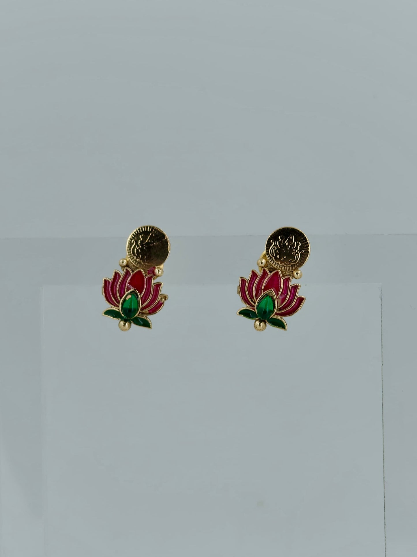 Beautiful Coin Lotus Necklace