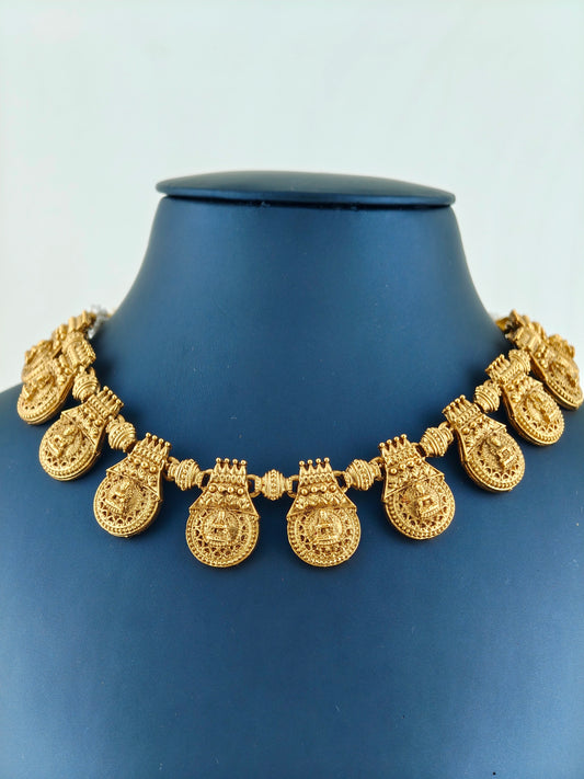 Traditional coin necklace
