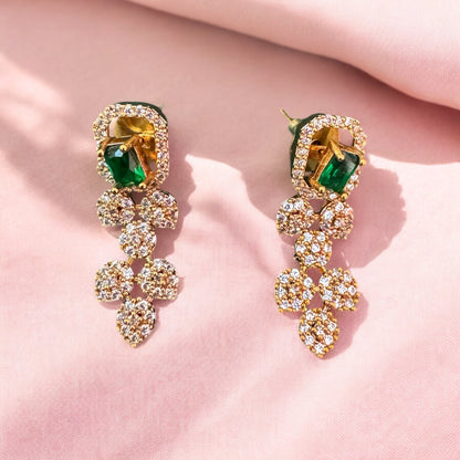 Stunning Stone Changeable Necklace & Earrings Set