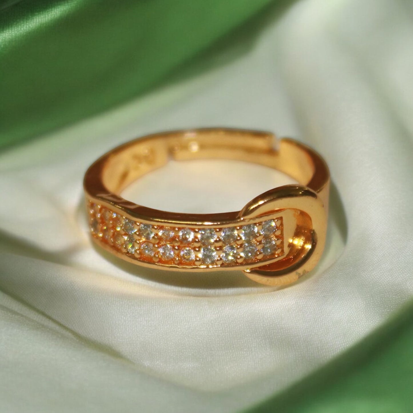 Unique Design Rose Gold Ring