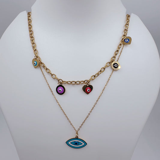 Anti-tarnish Daily Wear Double Layer Chain