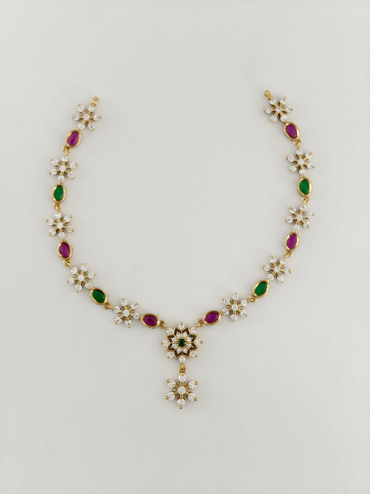 Beautiful AD Stone Necklace