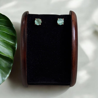 Single Stone Stud (round-small)