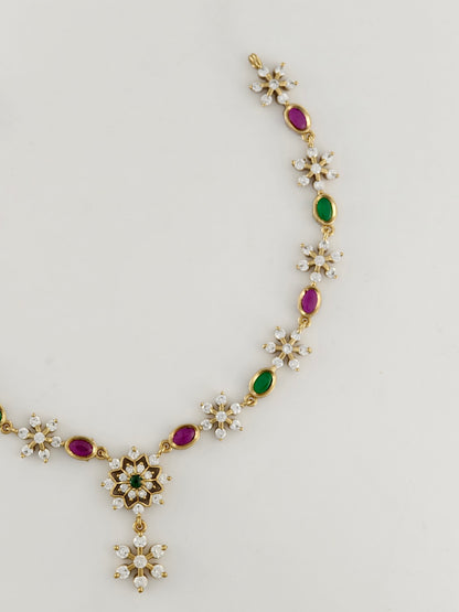Beautiful AD Stone Necklace
