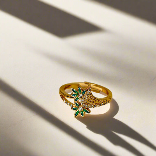 Premium A D Stone Ring