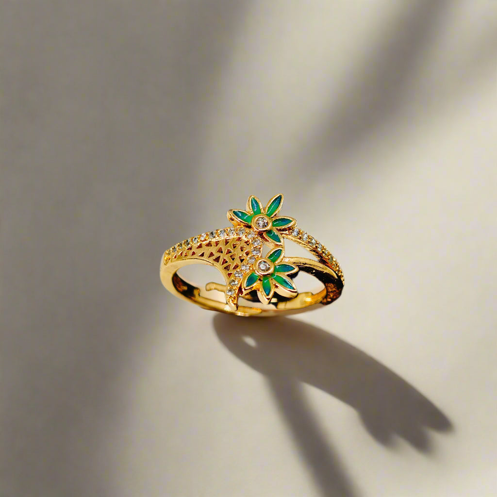 Premium A D Stone Ring