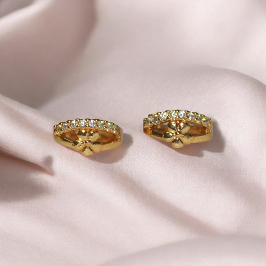 Flower Design Simple Earrings
