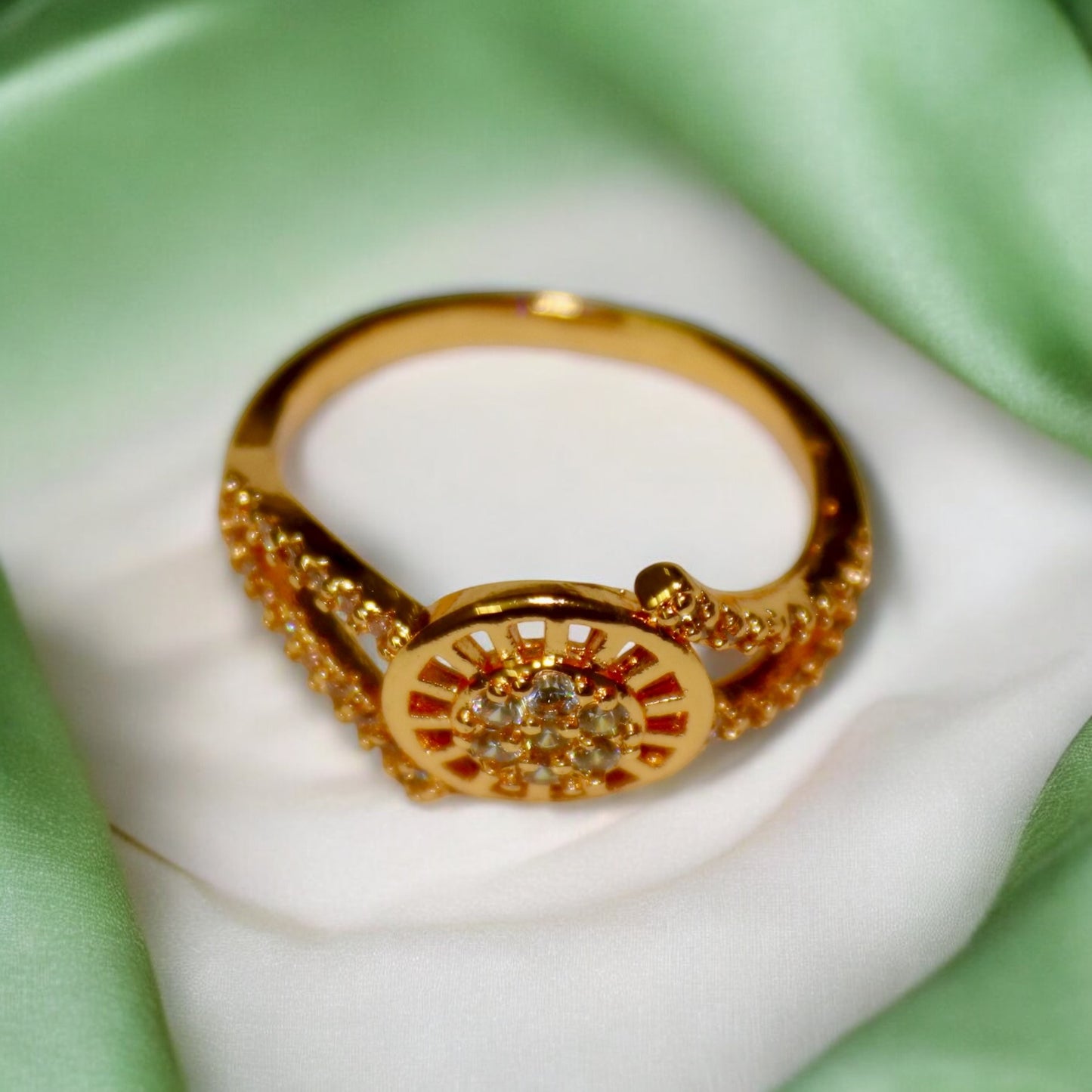 Class Design A D Stone Ring