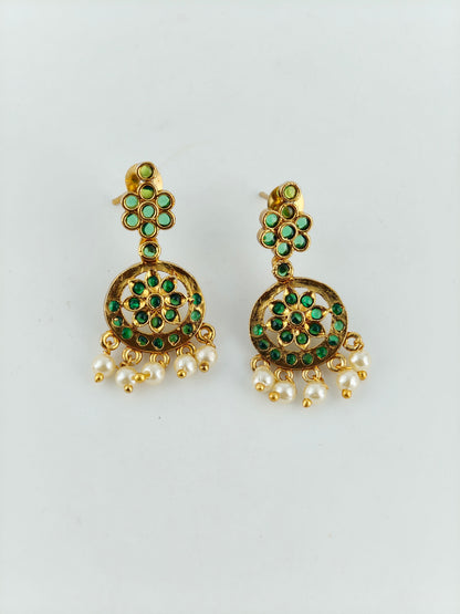 Chutti & Chain Green stones