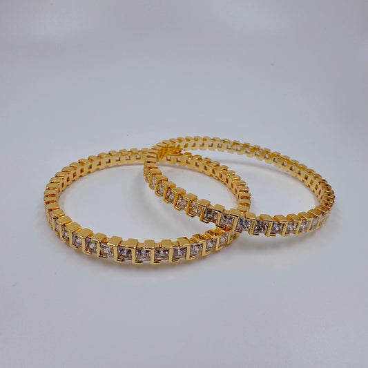 Sparkling Stone Bangles