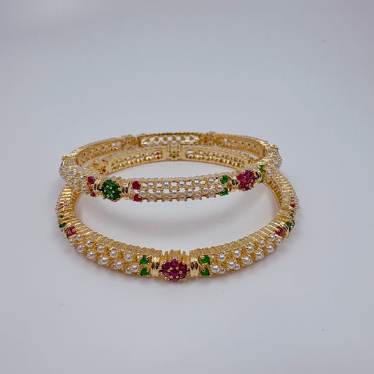 Beautiful Pearl Bangles
