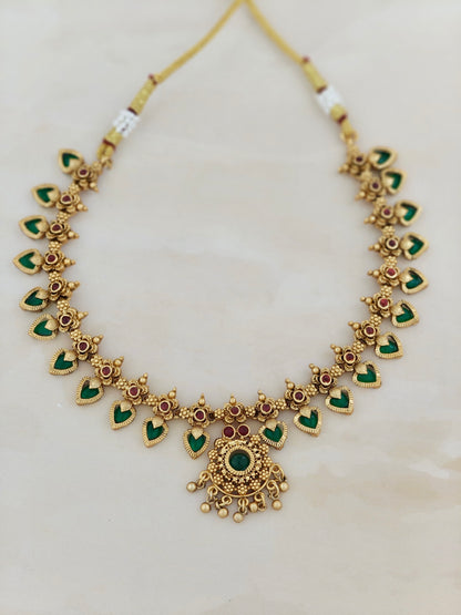 Beautiful Green Stone Necklace