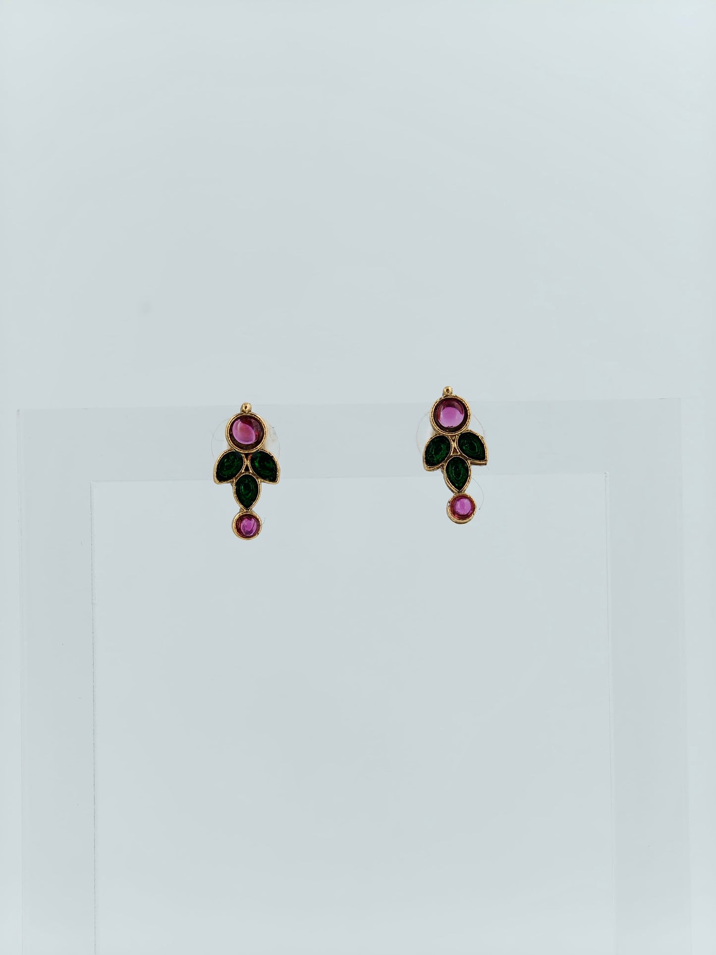 Beautiful Necklace Green & Purple