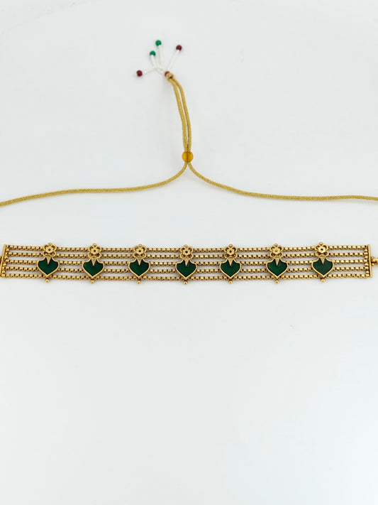 Beautiful Paalakka Choker