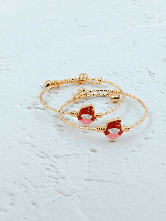 Twinkle Bangle pair for Kids-Adjustable
