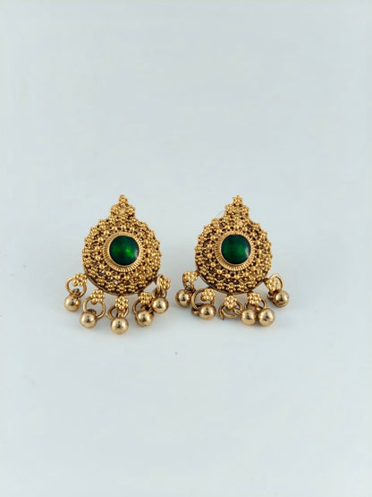 Beautiful enamel paalakka necklace