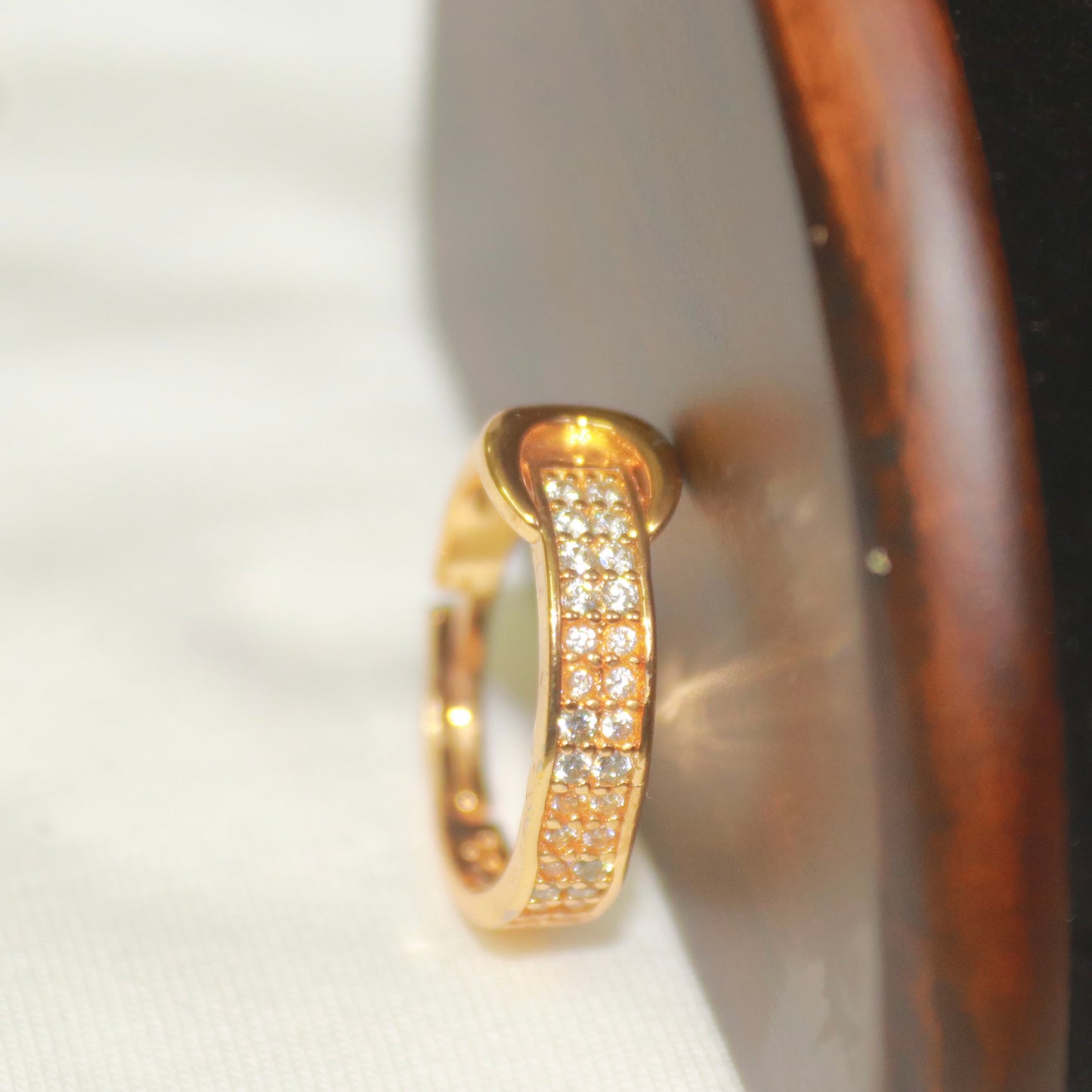 Unique Design Rose Gold Ring