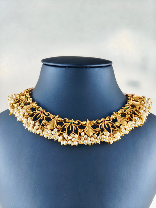 Beautiful White Pearl Necklace