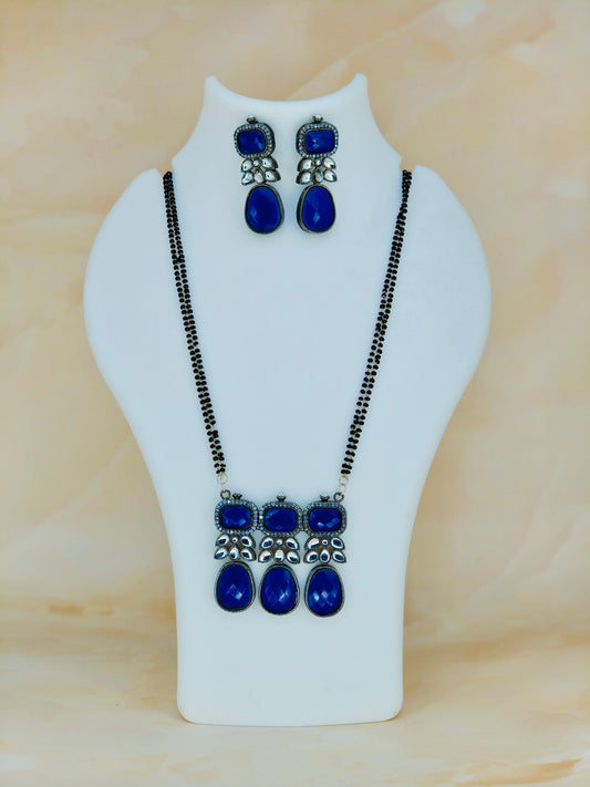 Unique Oxidised Set Blue