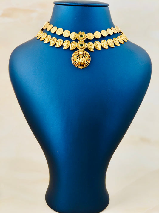 Traditional Coin Manga Necklace