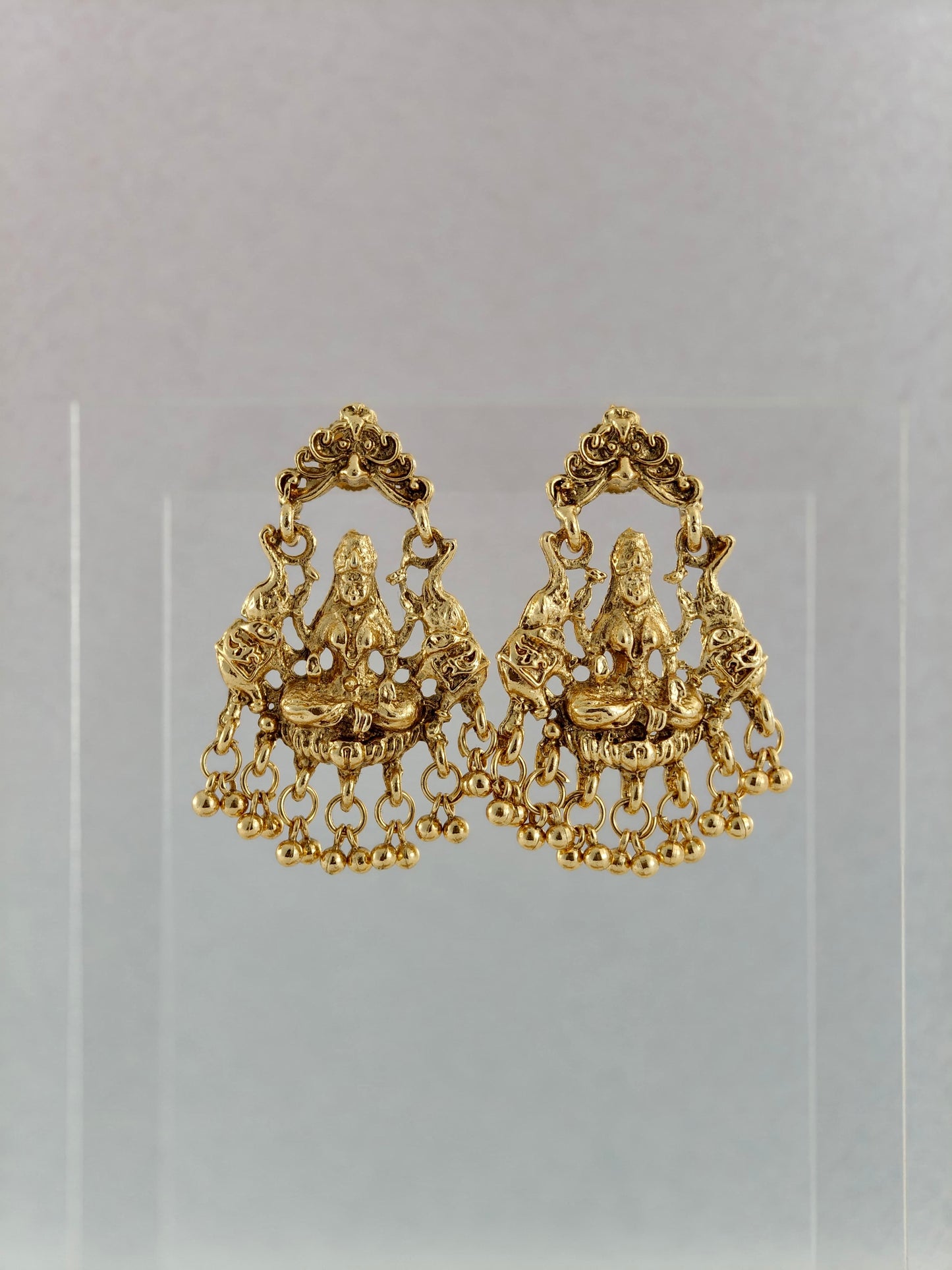 Beautiful Lakshmi Beads Hanging Haaram