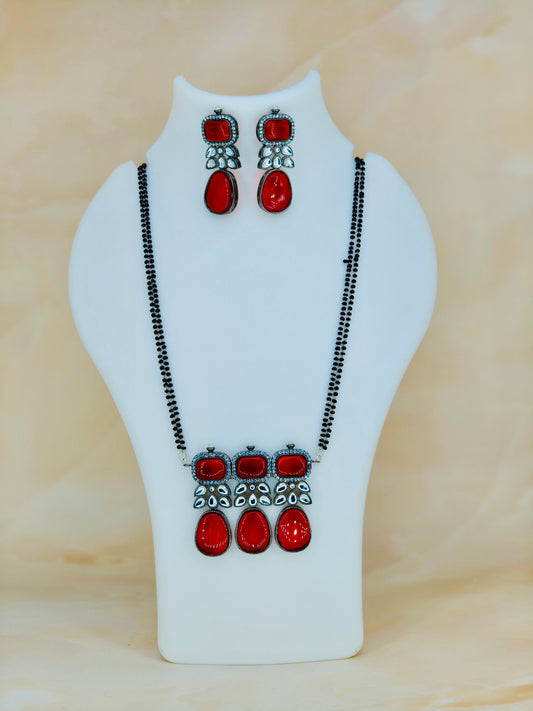 Unique Oxidised Set Red