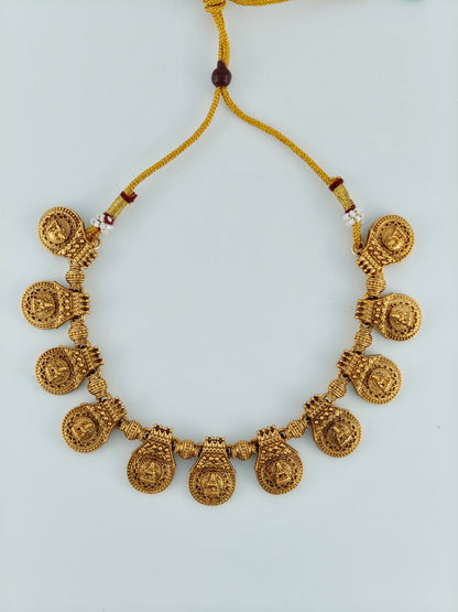 Traditional coin necklace
