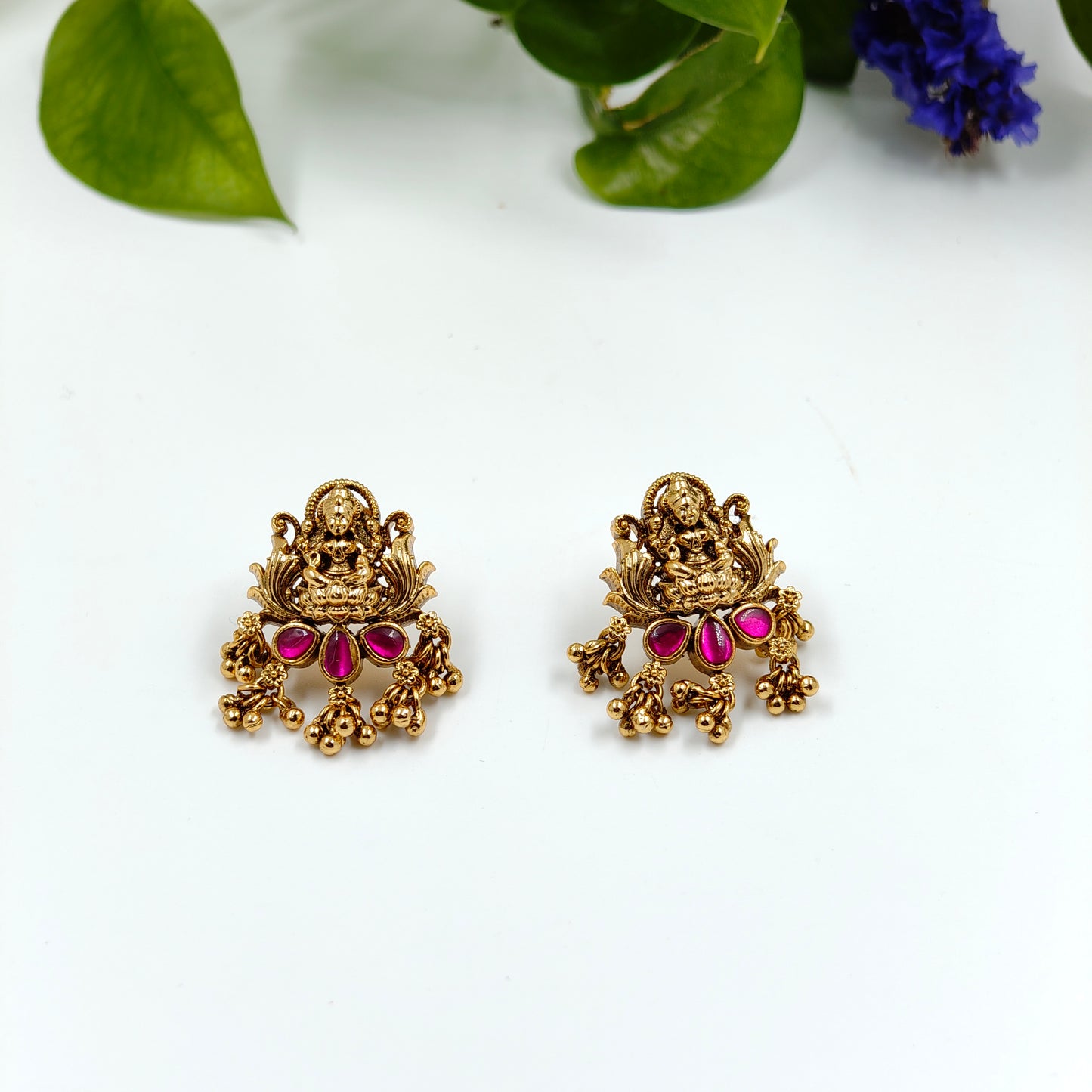 Beautiful Lakshmi Kemp Ear Studs