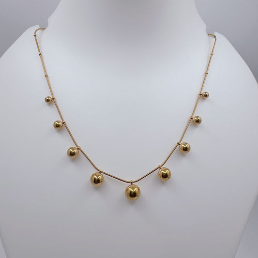 Beautiful Golden Globe Chain